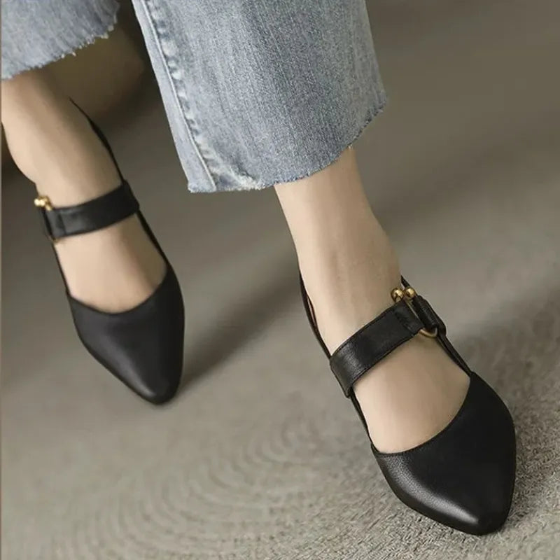 Women's Wedding Shoes Pointed Toe Block Heel | Slingback