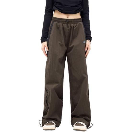 Women's Wide Leg Trackpants | Drawstring Waist