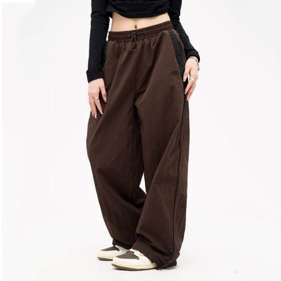 Women's Wide Leg Trackpants | Drawstring Waist