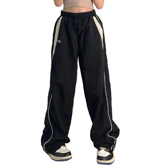 Women's Wide Leg Trackpants | Drawstring Waist