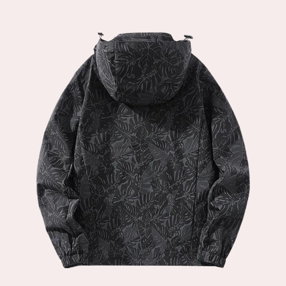 Women's Windbreaker Jacket Printed | Detachable Hood