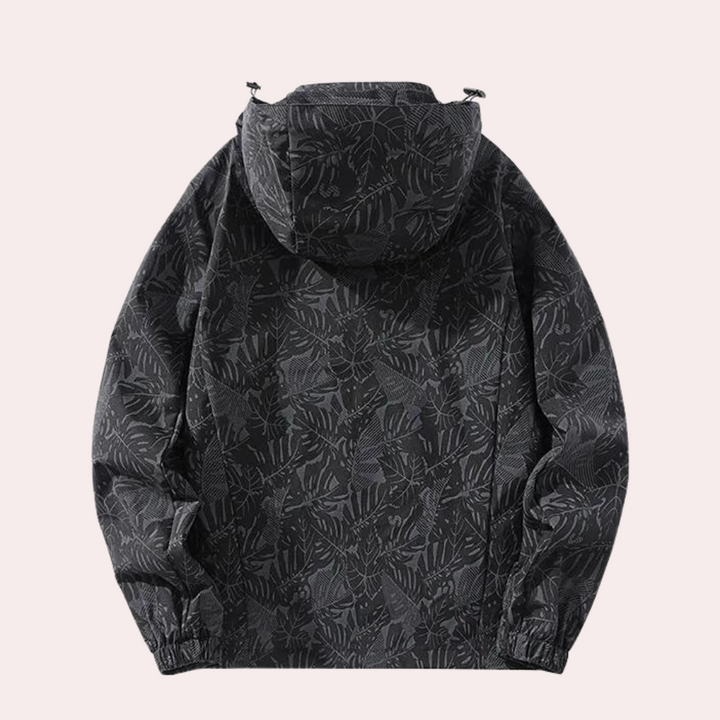 Women's Windbreaker Jacket Printed | Detachable Hood