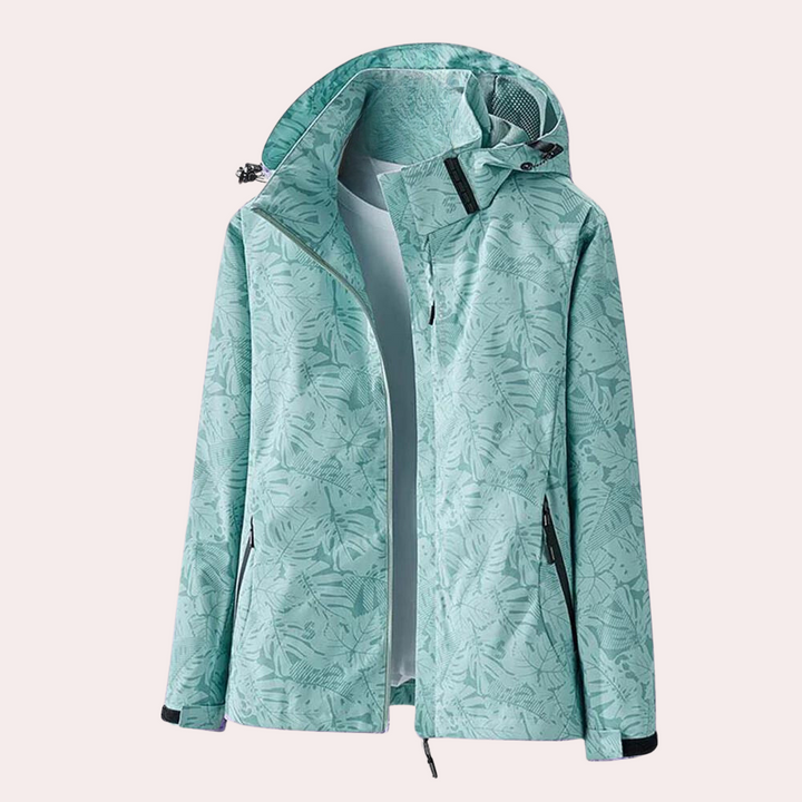 Women's Windbreaker Jacket Printed | Detachable Hood