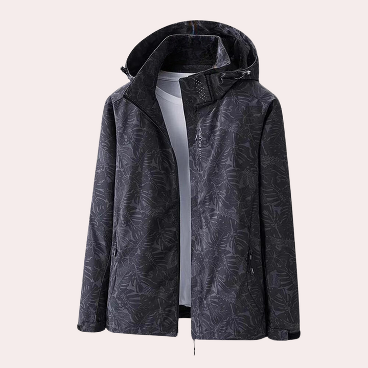 Women's Windbreaker Jacket Printed | Detachable Hood