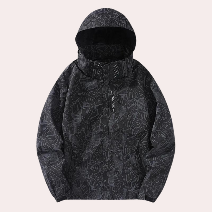 Women's Windbreaker Jacket Printed | Detachable Hood