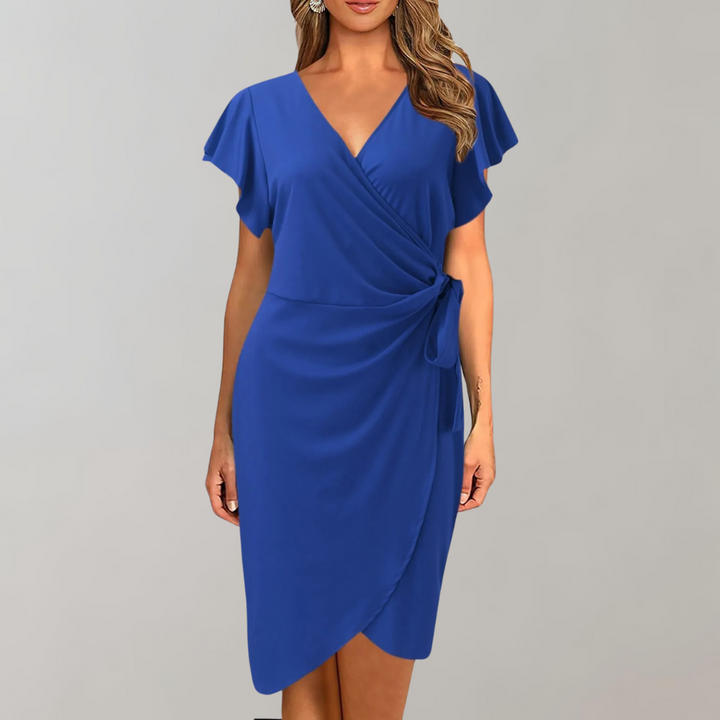 Women's Work Dress Wrap Midi | Formal