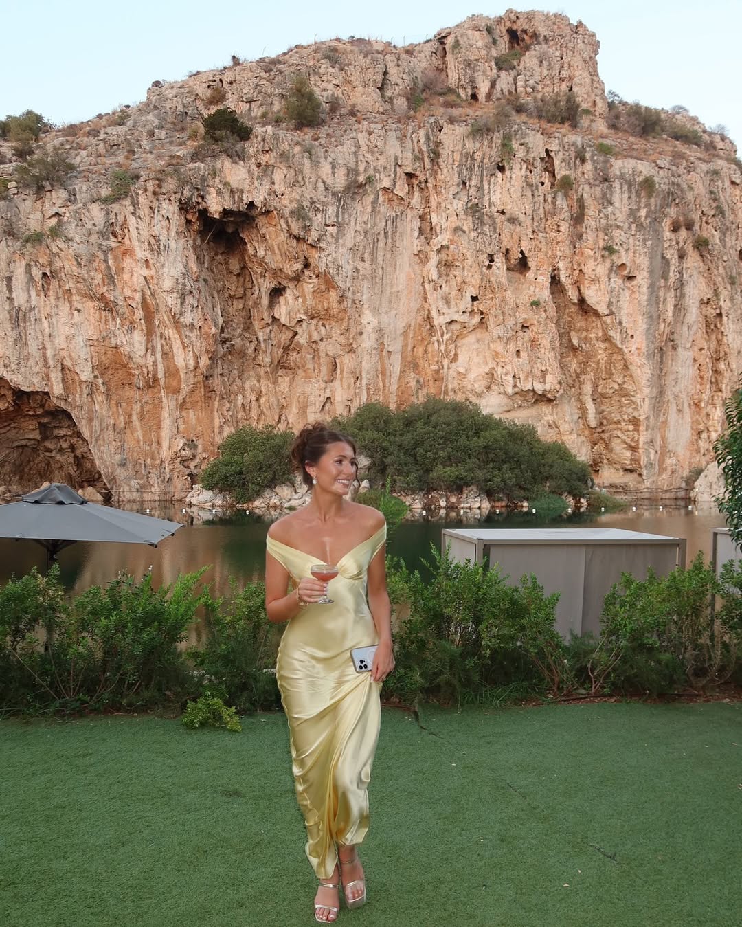 Women’s Yellow Dress Maxi | Evening