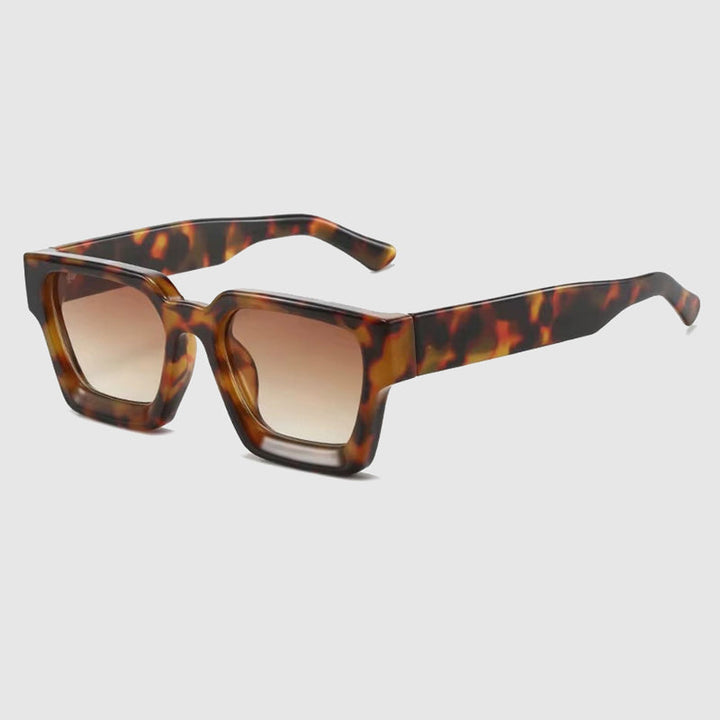 Chunky Square Sunglasses with Tinted Lens | Retro