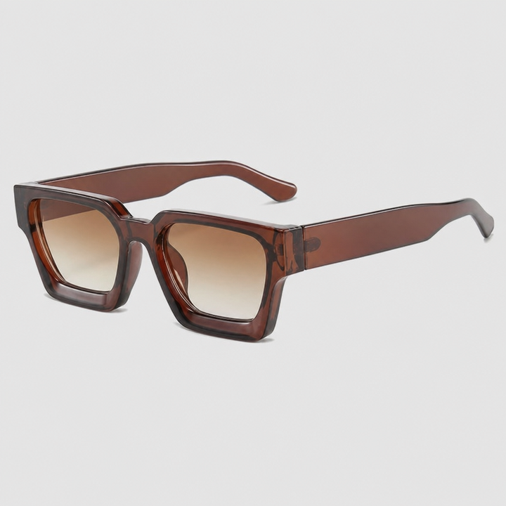 Chunky Square Sunglasses with Tinted Lens | Retro