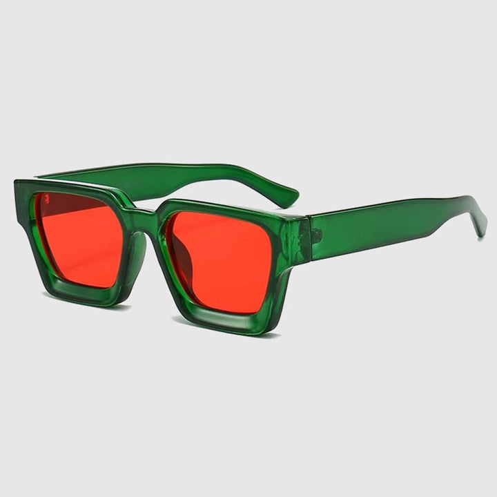 Chunky Square Sunglasses with Tinted Lens | Retro