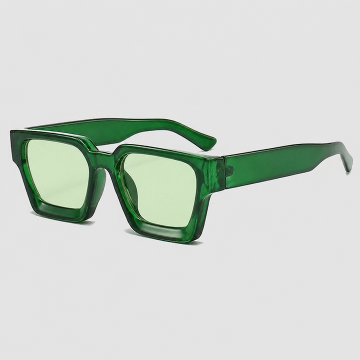Chunky Square Sunglasses with Tinted Lens | Retro