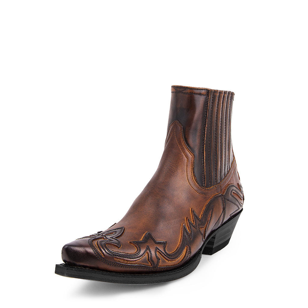 Cowboy Boots Men's Ankle Western | Pointed Toe