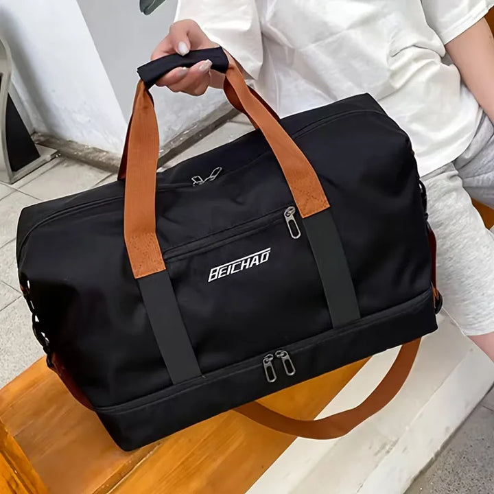 Duffle Bag with Shoe Compartment | Travel