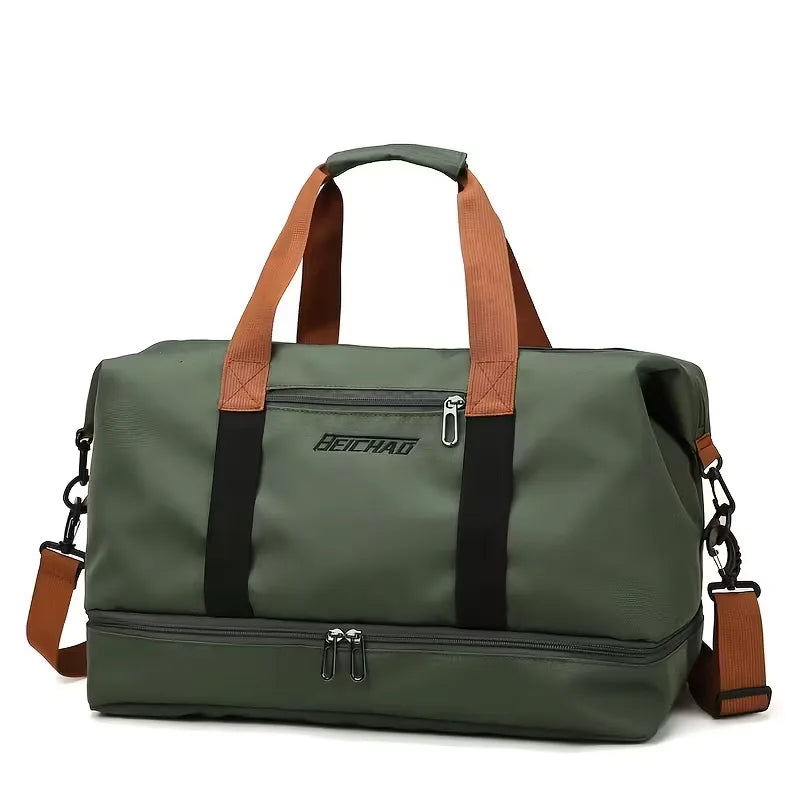 Duffle Bag with Shoe Compartment | Travel