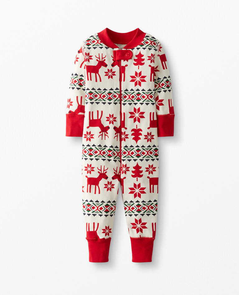 Family Matching Christmas Pyjamas 2 Piece Set | Reindeer Print