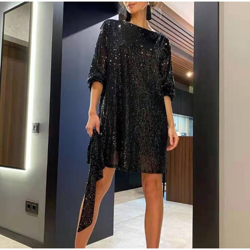 Women's Cocktail Dress Mini Sequin | Party
