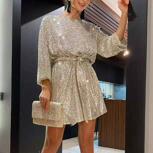 Women's Cocktail Dress Mini Sequin | Party