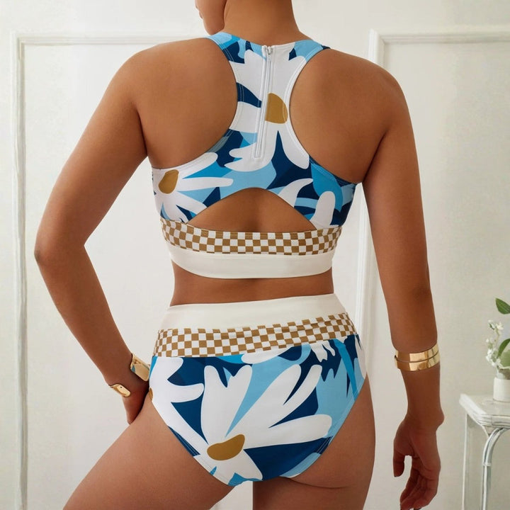 Women's Tankini Racerback Top | High-Waist