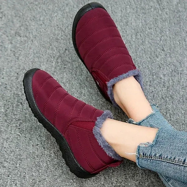 Men's Snow Boots with Fleece Lining | Slip On