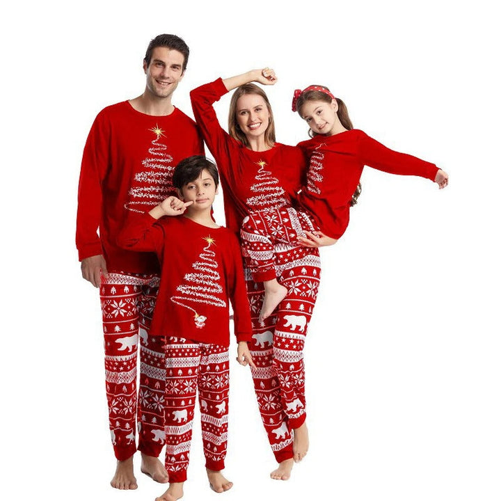 Matching Christmas Pyjamas for Family | Tree Graphic
