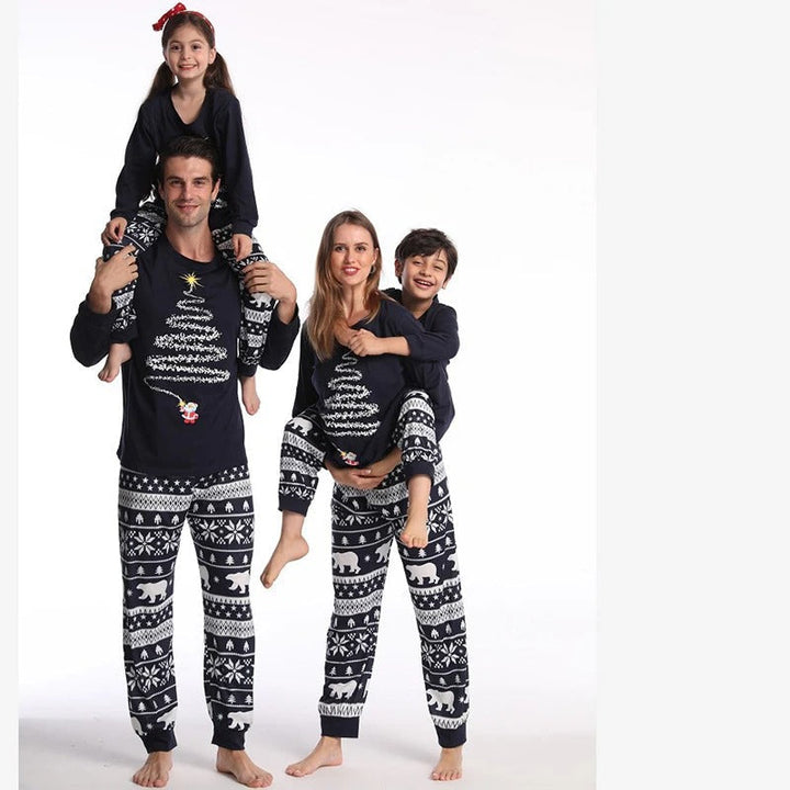 Matching Christmas Pyjamas for Family | Tree Graphic