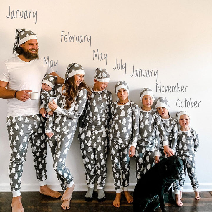 Matching Christmas Pyjamas for Family with Hat | Long Sleeve