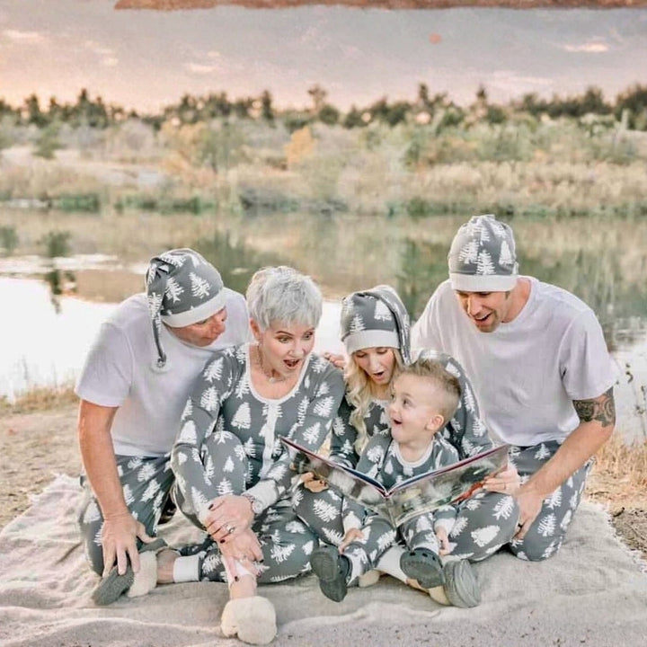 Matching Christmas Pyjamas for Family with Hat | Long Sleeve