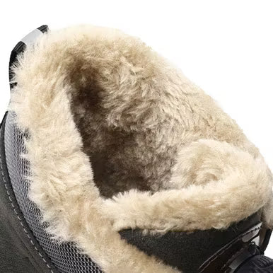 Men's Ankle Safety Shoes with Dial Lacing & Warm Lining | Work