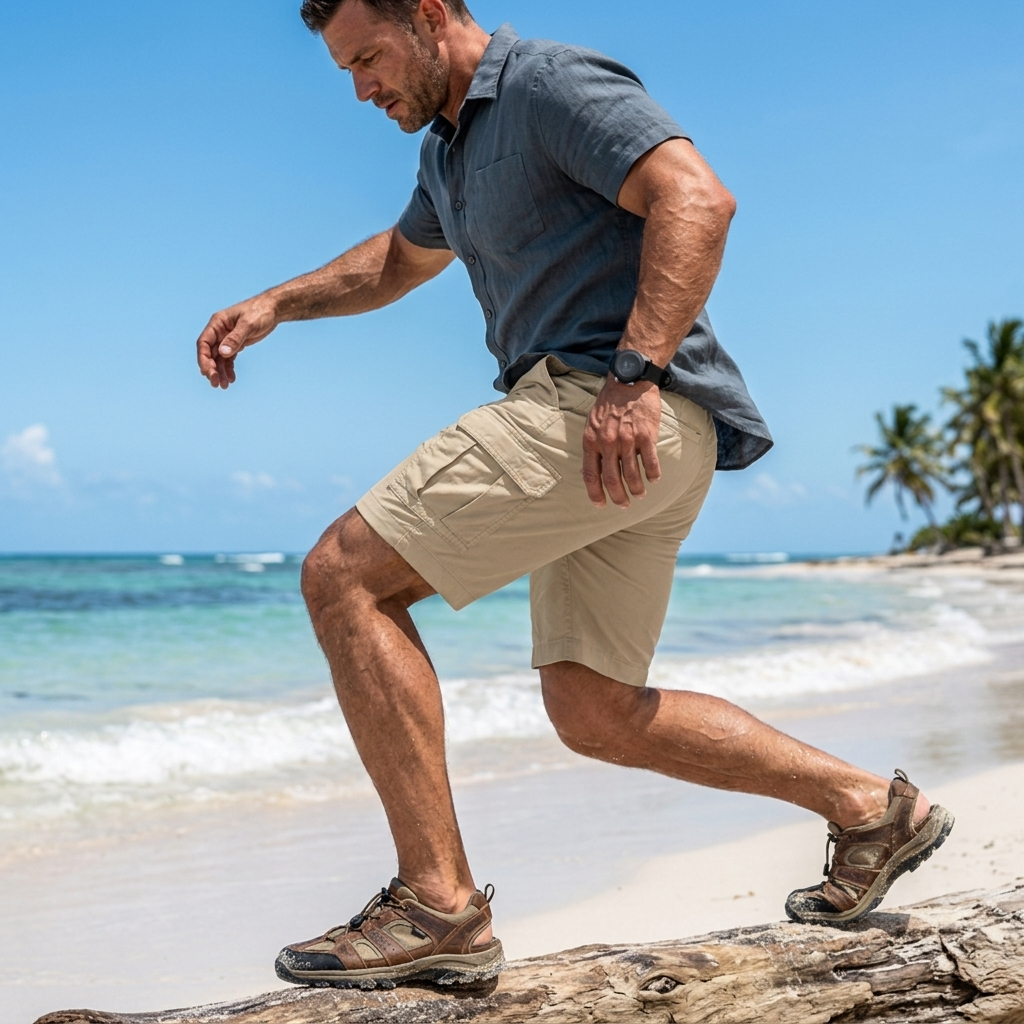Men's Cargo Shorts Multi-Pocket | Casual Fit