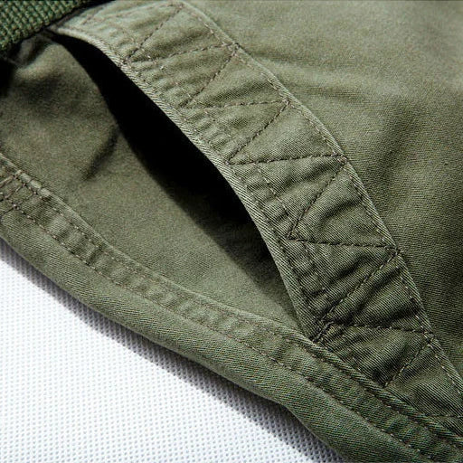 Men’s Cargo Shorts Multi Pocket Knee Length | Summer