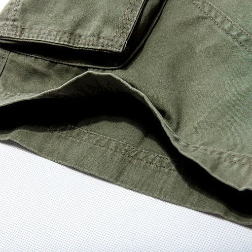 Men’s Cargo Shorts Multi Pocket Knee Length | Summer