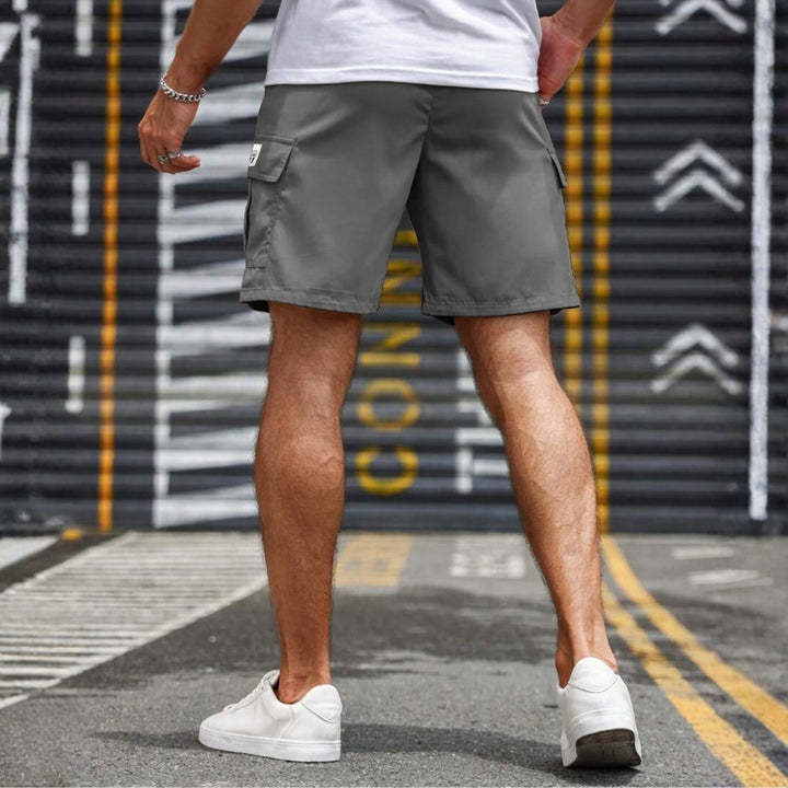 Men's Cargo Shorts with Drawstring & Patch Pocket | Utility