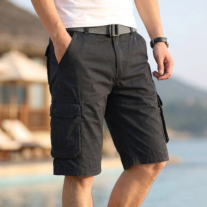 Men's Cargo Shorts with Side Pockets | Relaxed Fit