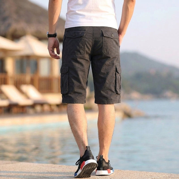 Men's Cargo Shorts with Side Pockets | Relaxed Fit