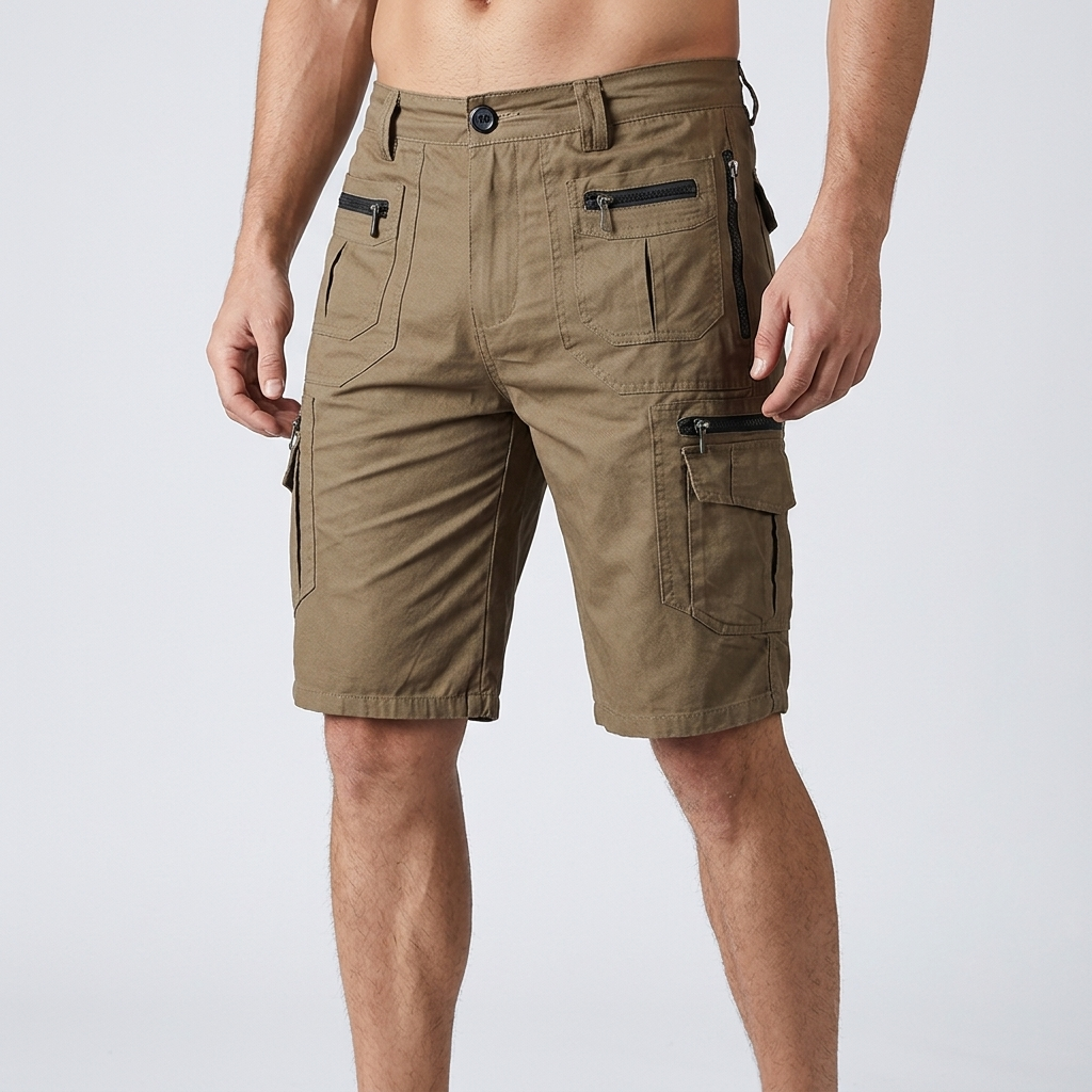 Men's Cargo Shorts with Zip Pockets | Tactical