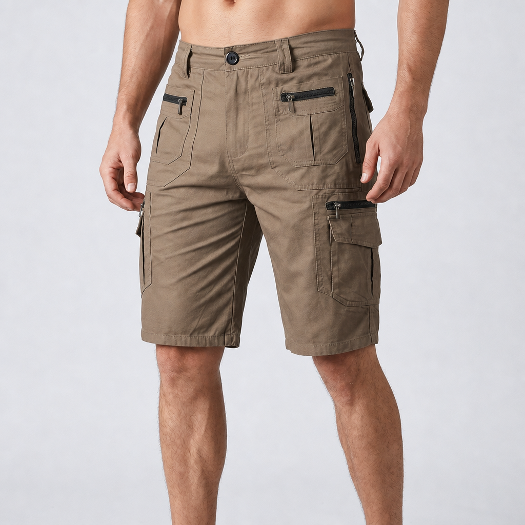 Men's Cargo Shorts with Zip Pockets | Tactical