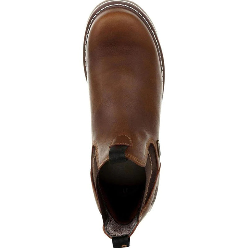 Men's Chelsea Boots with Elastic Gusset | Wedge Sole