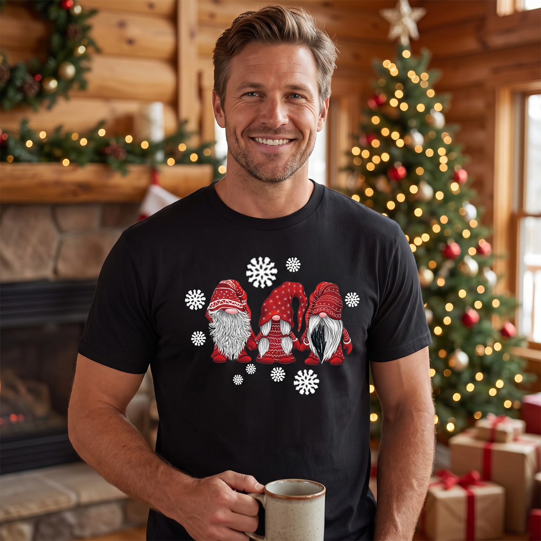 Men’s Christmas Tees with Festive Funny Graphic | Short Sleeve
