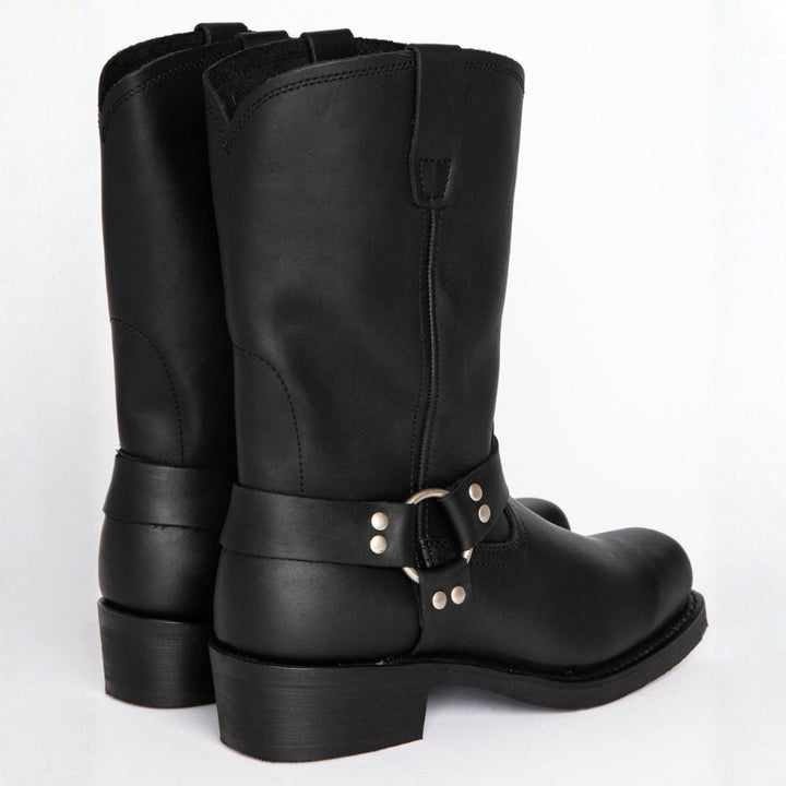 Men’s Cowboy Boots Harness Style | Mid Calf