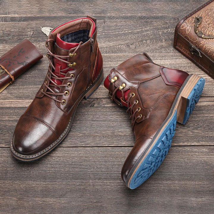 Men’s Cowboy Boots Lace Up Ankle Style | Work