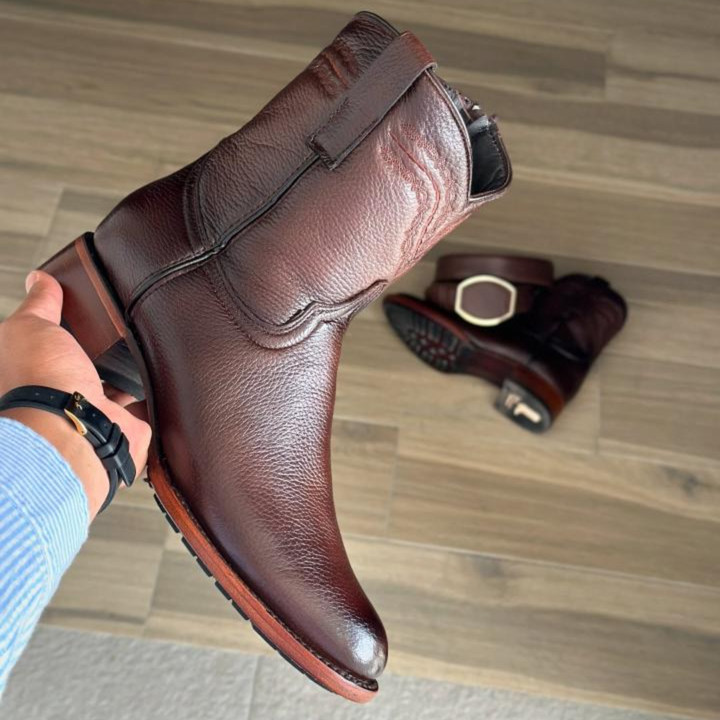 Men's Cowboy Boots Pointed Toe | Ankle Western