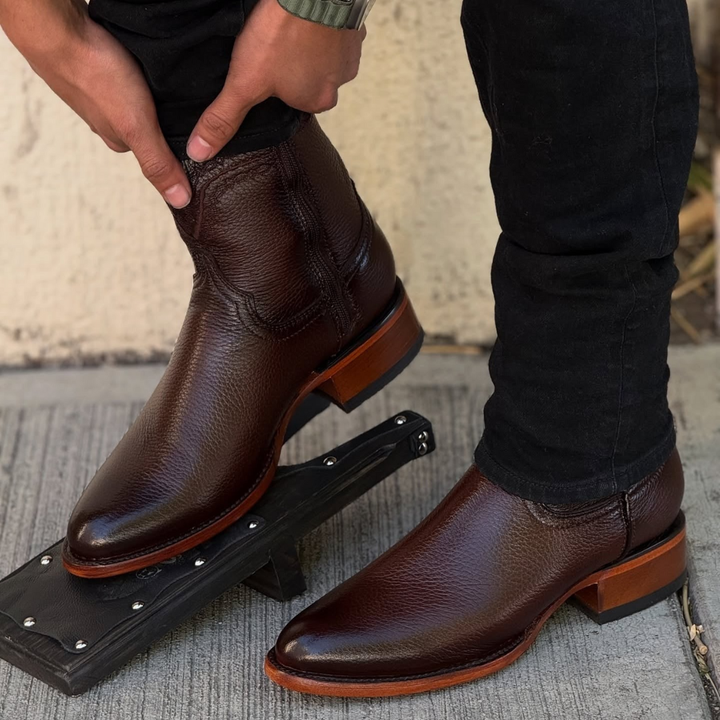 Men's Cowboy Boots Pointed Toe | Ankle Western