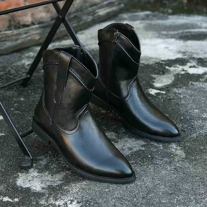 Men's Cowboy Boots Pointed Toe | Ankle Western