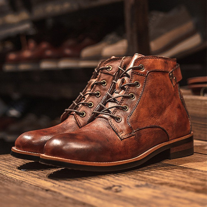 Men's Cowboy Boots with Lace Up | Ankle