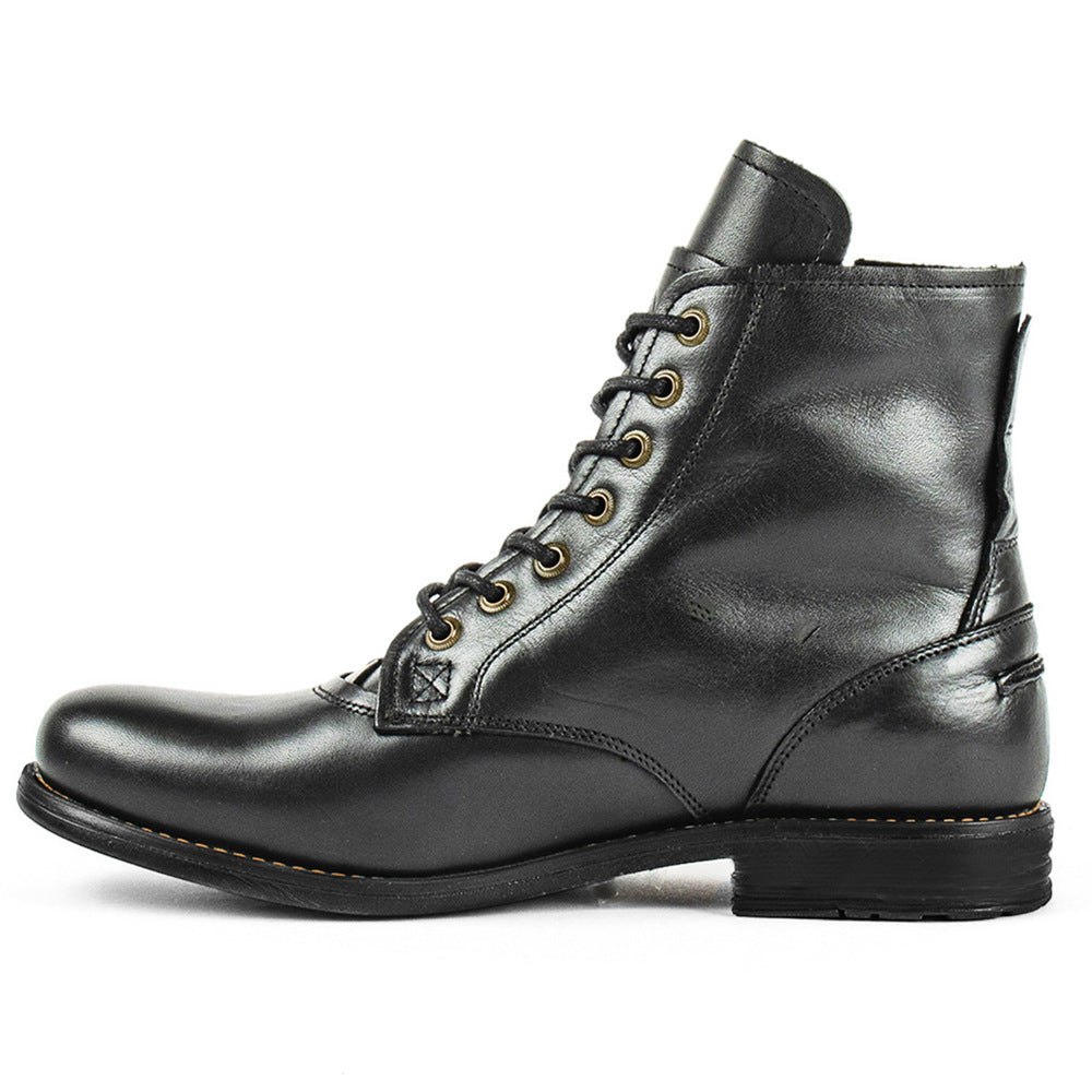 Men's Cowboy Boots with Lace Up | Ankle Combat
