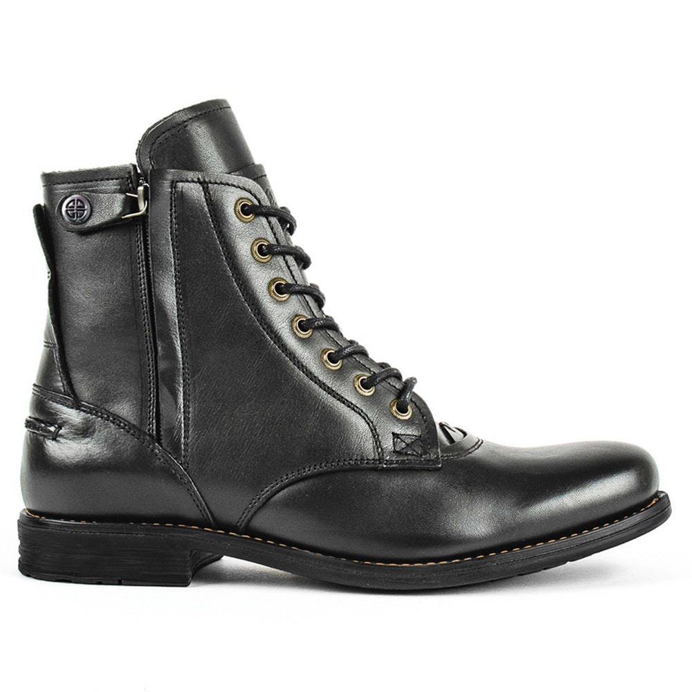 Men's Cowboy Boots with Lace Up | Ankle Combat