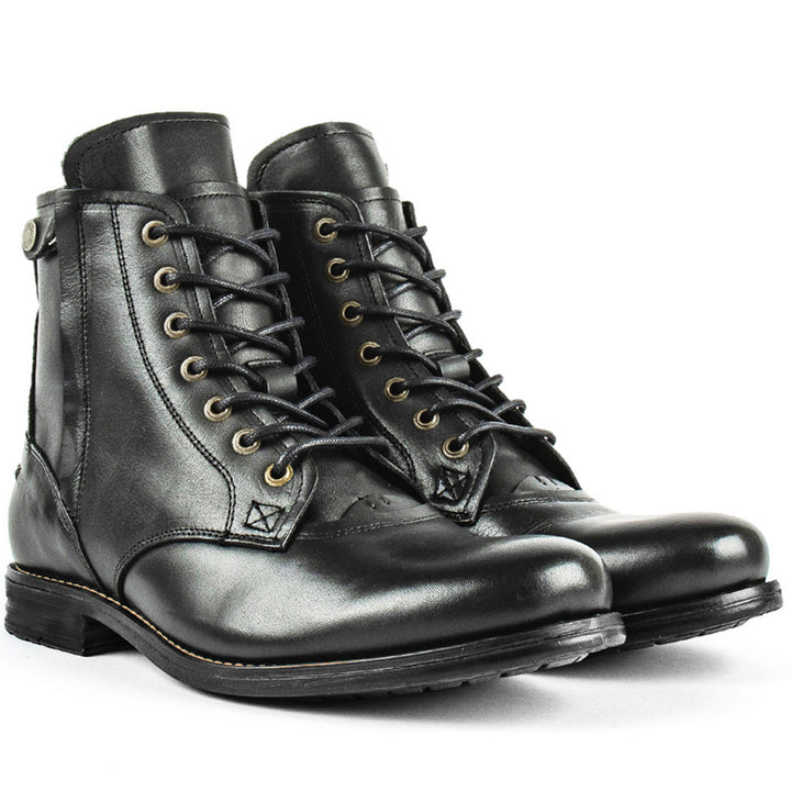Men's Cowboy Boots with Lace Up | Ankle Combat