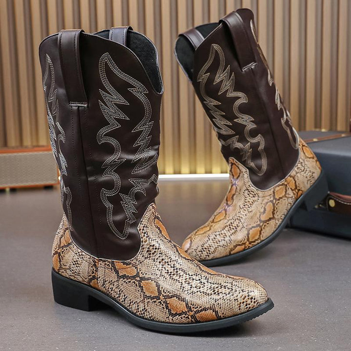 Men's Cowboy Boots with Pull Tabs | Western