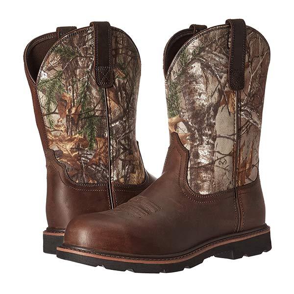 Men's Cowboy Boots with Round Toe | Mid Calf