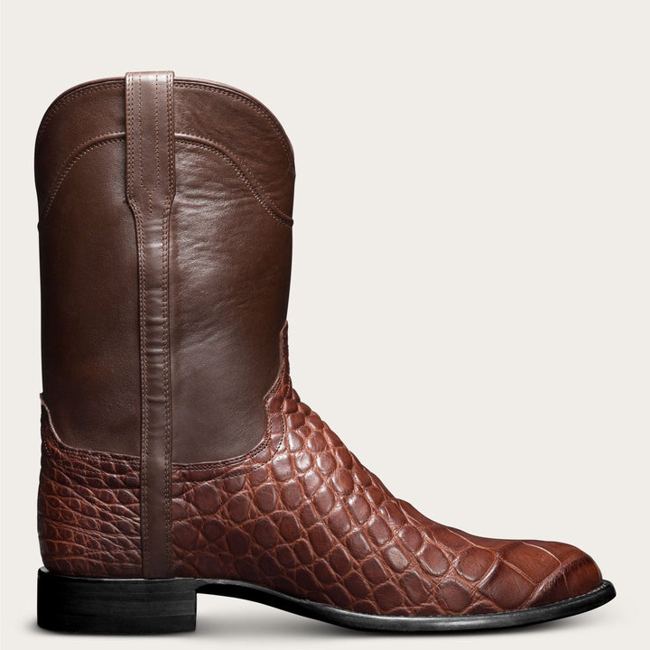 Men's Cowboy Boots with Round Toe | Roper Style
